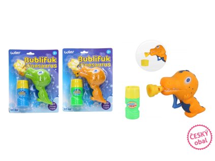 Bublifuk dinosaurus 55 ml - český obal