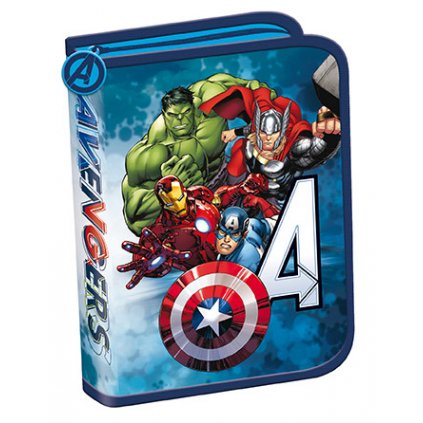 Penál jednopatrový - Avengers , Rozměry: 210 x 135 x 35 mm