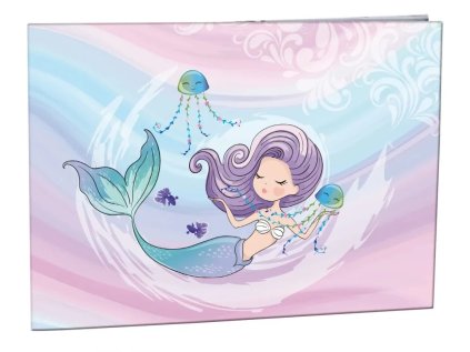 Desky na číslice Sleepy Mermaid