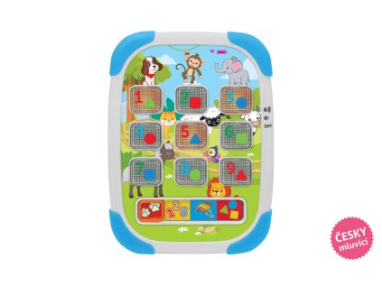 Tablet dětský 14,5x20 cm - mluví česky, český obal