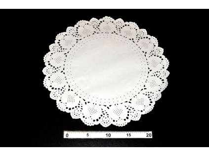 Krajka pod dort 36 cm 8ks