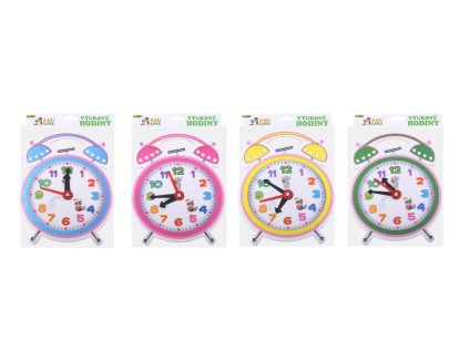 Výukové hodiny papírové budík