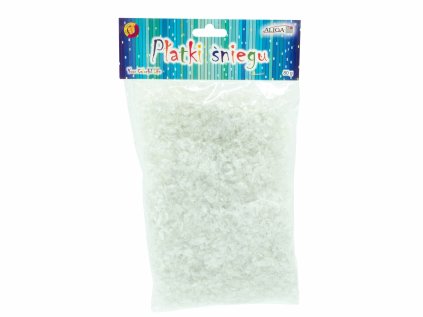 Sněhové vločky OS-40-SR stříbrné, bal 80 g