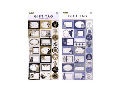 Samolepky na dárky 40,4x18,5 cm VÁNOCE