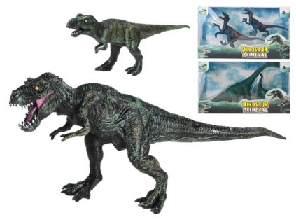 Dinosaurus s mládětem plastový