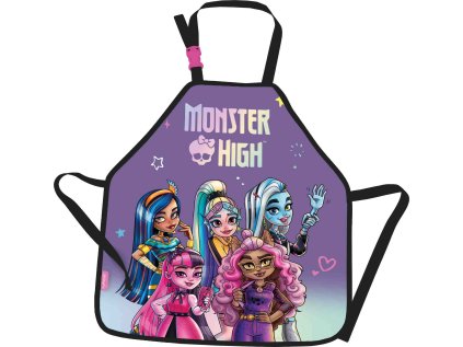 Dětská zástěra - MONSTER HIGH, rozměry 41,5 x 49 cm