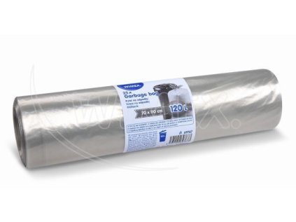 Pytel na odpadky (LDPE) 60 µm transparentní 70 x 110 cm 120L [25 ks]