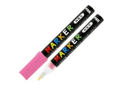 Popisovač akrylový M&G Acrylic Marker 2 mm, Růžový S210