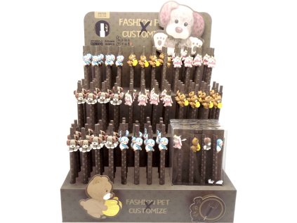 Kuličkové pero ZF2693-2 PES, KRÁLÍK, TUČŇÁK, MEDVĚD 1/108