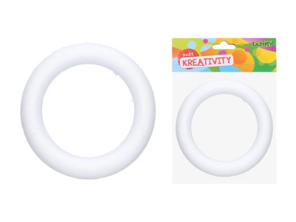 Věneček dekorační polystyrénový 25 cm