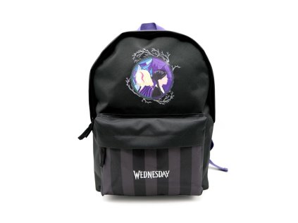 Volnočasový Wednesday Addamsův batoh Strips, 2023 rozměry: 40 x 30 x 12cm