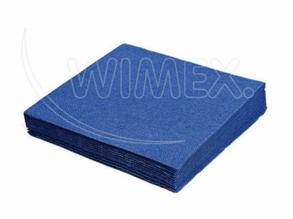 Ubrousek (PAP FSC Mix) 3vrstvý tmavě modrý 33 x 33 cm [20 ks]