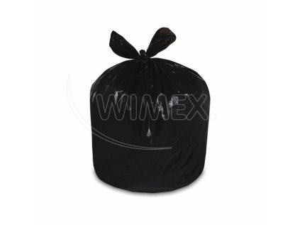 Sáček do koše (LDPE) silný černý 60 x 70 cm 60L [25 ks]