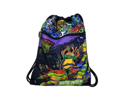 Batůžek na šňůrkách Želvy Ninja, 34 x 1 x 44 cm