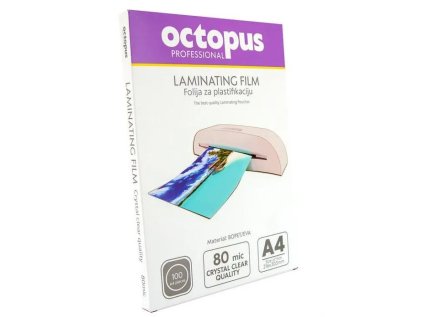 Laminovací fólie A4, 80 mic, balení 100 ks