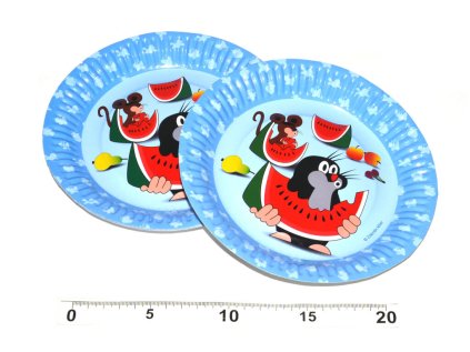 Párty tácek Krtek a kamarádi 6 ks, 18 cm