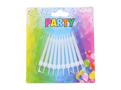 Svíčky fosforové 10ks + stojánky