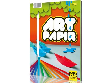 Barevné papíry A4, 80g, 50 listů