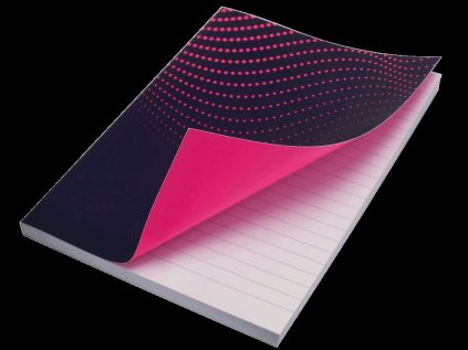 Sešit FLEXY A4, 96 listů. linkovaný, mix barev