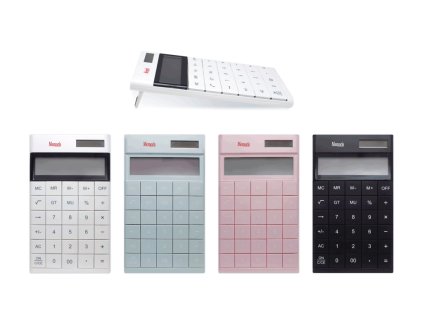 Kalkulačka Memoris barevná, černá, 17x 10 x 3.5 cm, OP23288
