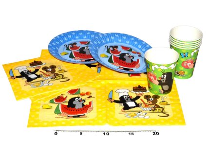 Párty set Krtek a kamarádi 18 ks