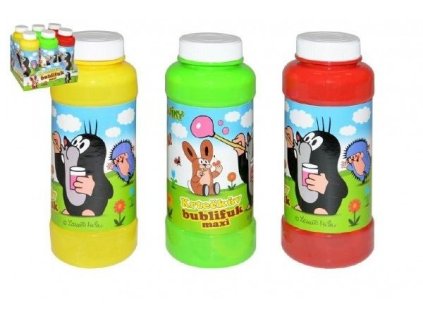 Bublifuk maxi Krtek 240ml 3 barvy