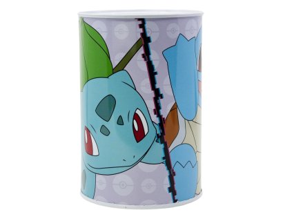 Kovová pokladnička Pokémon