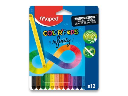 Pastelky MAPED ColorPeps Infinity - 12 barev