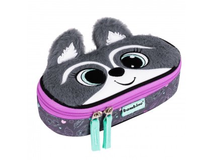 Penál oválný Mýval rozměry: 230 x 105 x 55 mm