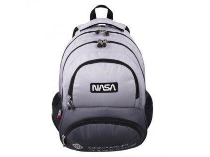 Studentský batoh St.RIGHT 17-Grey Space BP7, 4 komorový, 26l, rozměry: 43 x 32 x 20 cm