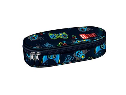 Penál oválný Colour Pads, rozměry: 230 x 105 x 55 mm