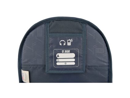 Studentský batoh St.RIGHT 17- T-Rex BP04, 4 komorový, rozměry: 43 x 32 x 20 cm