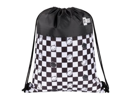 Sáček na přezůvky/batůžek Chess Cats, rozměry: 43 x 32 cm