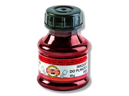 Inkoust plnicí KOH-I-NOOR 50 ml červený