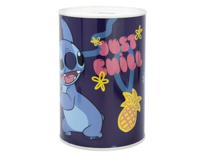 Kovová pokladnička Stitch Palms