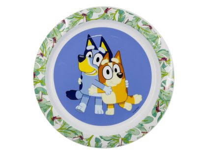 Plastový talíř Bluey, průměr 21 cm
