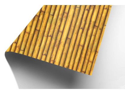 Barevný karton s potiskem Bambus, formát B2 250gr/m2