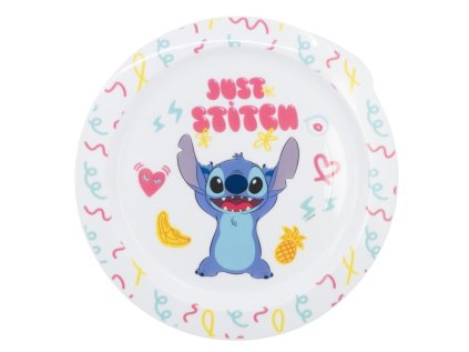 Plastový talíř Stitch Palms, průměr 21 cm