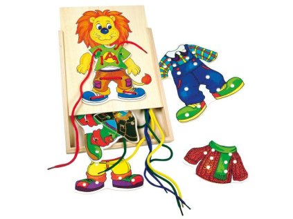 Provlékačka šití lvíček 23cm