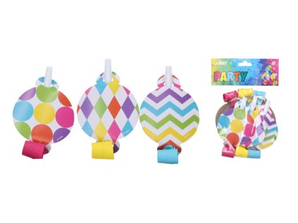 Párty frkačky MIX 6 ks