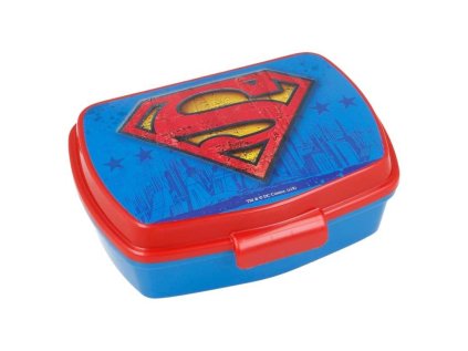 Box na svačinu plastový Superman