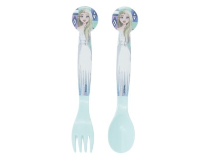 Sada 2 ks plastových příborů Frozen/Ledové království