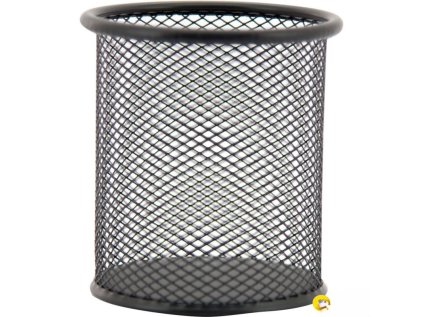 Drátěný stojan na pera, černý