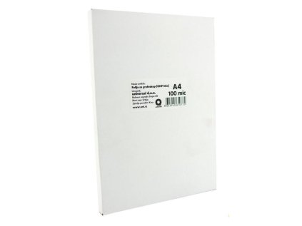 Laminovací fólie A3, 100 mic, balení 100 ks