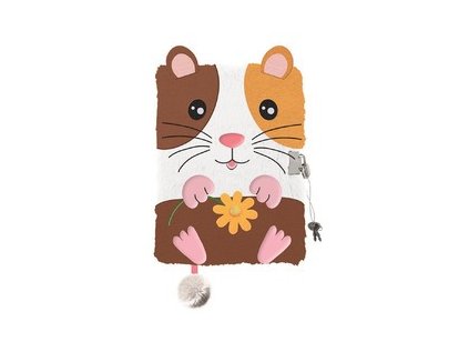 Památník/zápisník s visacím zámkem A5/96 listů, MORČE