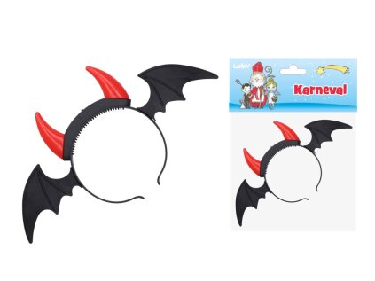 Rohy netopýr svítící 35x19 cm