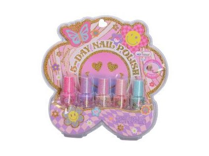 Lak na nehty - sada 5 ks