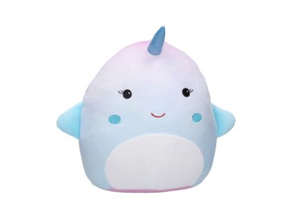 Polštář plyšový jednorožec ryba 25cm