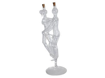 Skleněná ručně foukaná láhev Kamasutra 2x200 ml