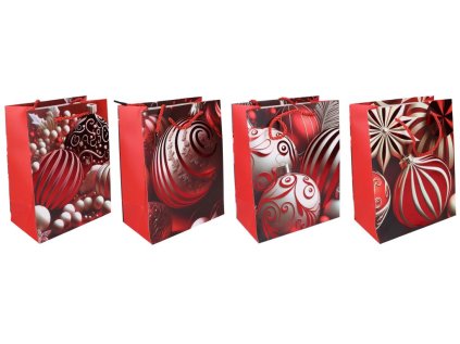 Dárková taška M 26x32x10 cm VÁNOCE